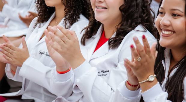 Formatura de Cerimonia do Jaleco