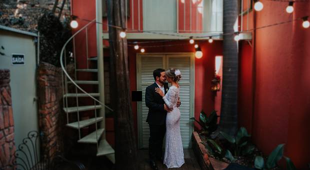 Casamento de R + L  Espaço Quintal - SP