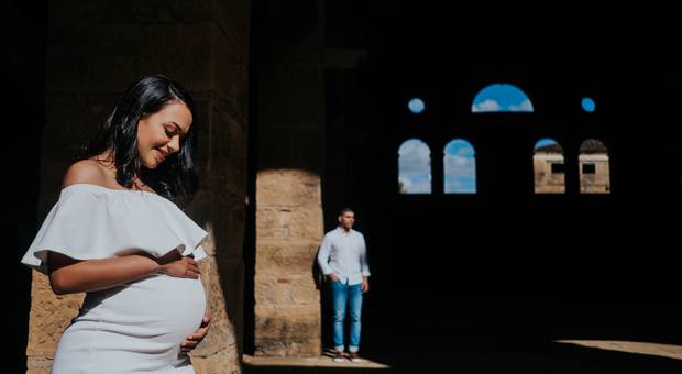 Ensaio de Gestante de Ensaio de Gravidinha