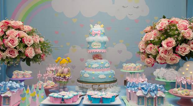 Aniversário Infantil de Aniversário Chuva de Amor
