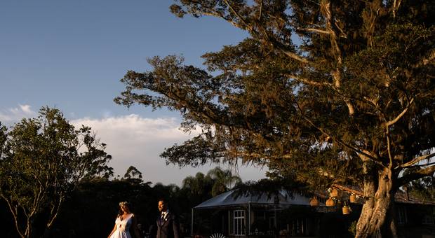 CASAMENTOS de Micro casamento ao ar livre -  Estefani & Airton