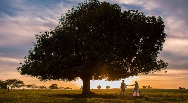 Ensaios de casais de Nathalia e Renan