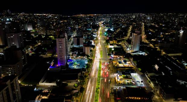 Eventos Corporativos de Uberlândia a noite