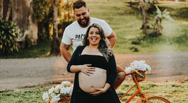 Sessão Casais de Grávidos Fábio e Chely Gestante