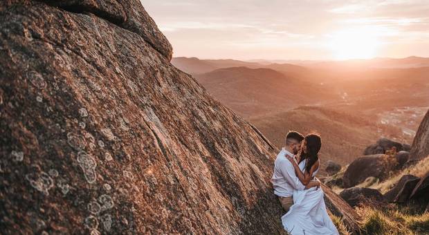 Pre-Wedding de Ensaio Fantástico no Pico Olho d'Agua