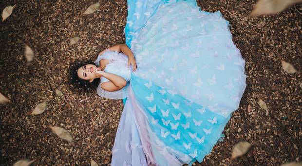 Debutante de Ensaio incrível no Palácio dos Cedros