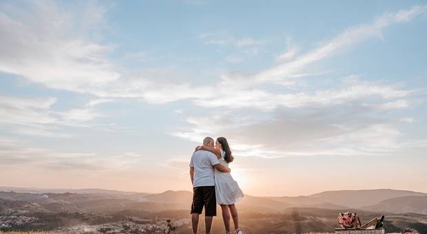 Pre-Wedding de ENSAIO SUPER DESCONTRAIDO NO MORRO DO CAPUCA