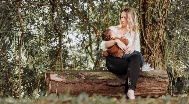 Ensaio Família de Thaisa, Samuel e Th&eacute;o