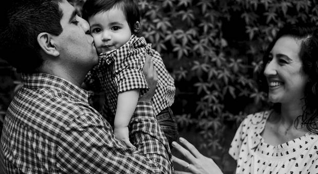 Ensaio Família de Gislaine, Norberto e Davi