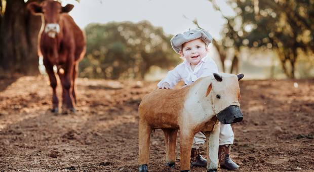 Ensaio Infantil de Fazendinha da Titine