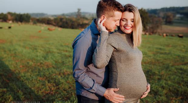 Ensaio Gestante de A Espera de Gael