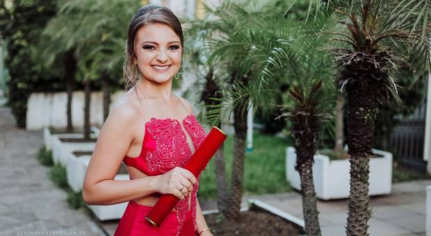 Formatura de Clementina Dalapicula - Direito