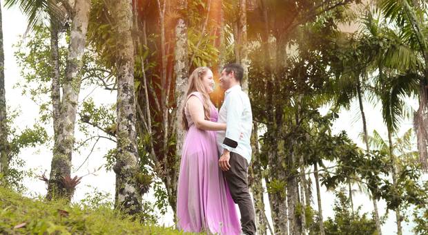 Ensaio externo de Ensaio pré weding