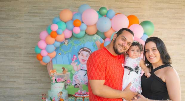 Festa Infantil de Cecília faz 1 aninho