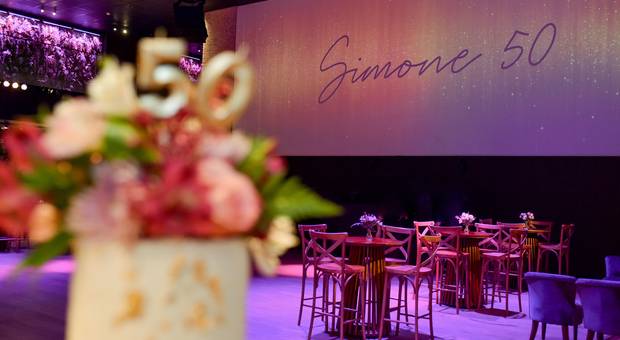 Eventos de Simone -  50 anos