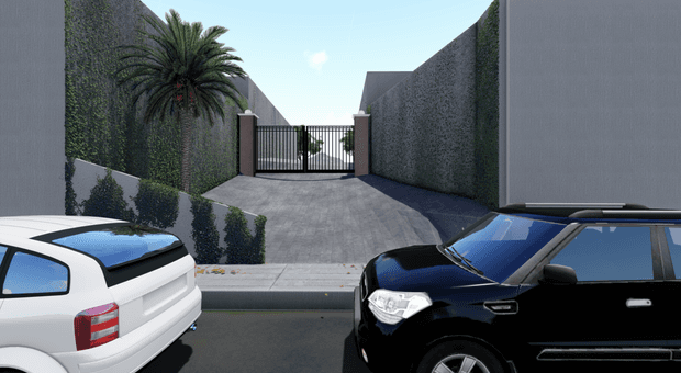 Externo de Fachada Edifício Residencial