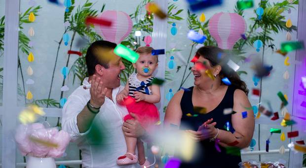 ANIVERSARIOS de Sophia Rosa - 1 ano