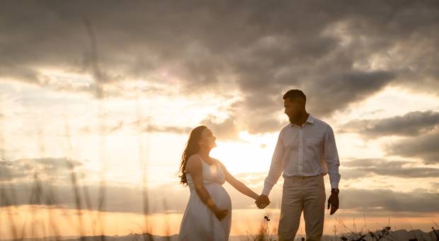 Gestante de Ensaio Grávida Ellen