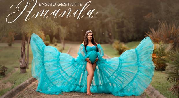 Gestante Externo  de Ensaio Gestante Amanda