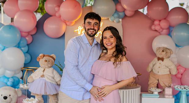 Gestante de Renato e Marcelle