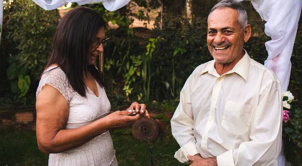 Casamento de Hélio e Inez - Bodas de ouro
