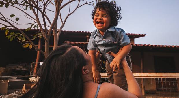 Ensaio em Família de Affonso, Karoline e Gildásio