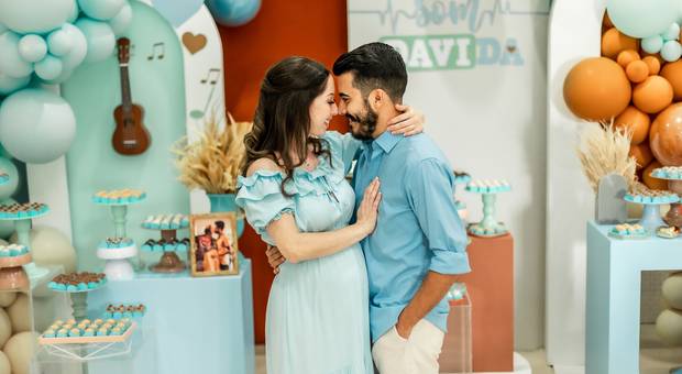 Chá de Bebê de Chá de Bebê - Davi