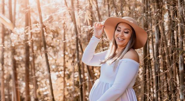 Ensaio Gestante de Ensaio Gestante - Mari