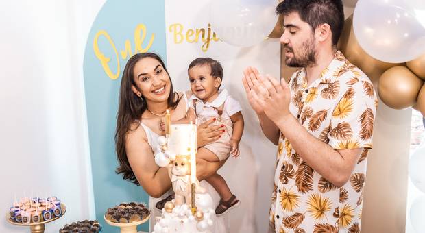 Aniversário Infantil de 1 ano - Benjamin
