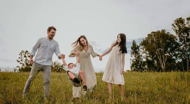 Ensaio de Grasi, Marcus, Ricardo e Babi - Ensaio em Familia