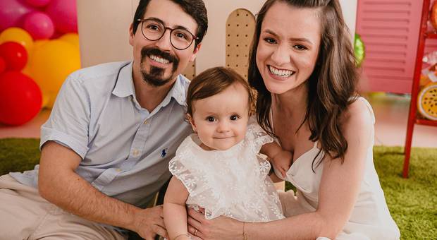 Infantil de Aniversário 1 ano | Laura | Fotografia Infantil