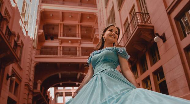 Ensaio de Manuela Moreira - Ensaio 15 Anos 