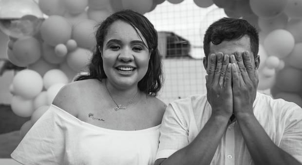 Chá Revelação de Julia e Marcos Vinícius