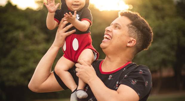 Familia de Dia dos Pais - Nilo e Henrique