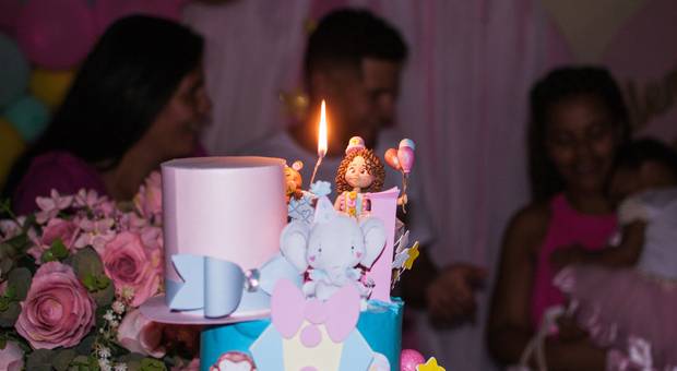 Aniversário Infantil de Aniversário Infantil - 1 ano Valentina