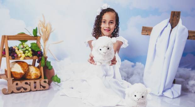 Ensaio Infantil de Ensaio Infantil de Páscoa - Sophia