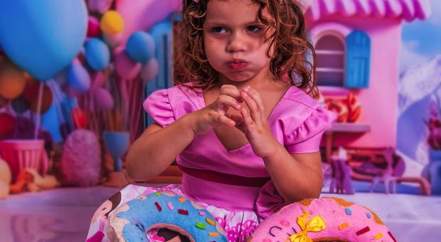 Aniversário Infantil de Ensaio Infantil - Dia das Crianças Rebeca