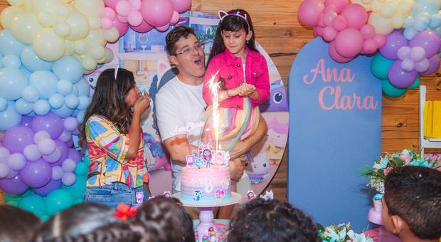 Aniversário Infantil de Aniversário Infantil - 8 Anos Ana Clara