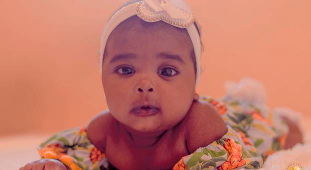 Ensaio Infantil de Acompanhamento Infantil Lavinia 3 Meses 