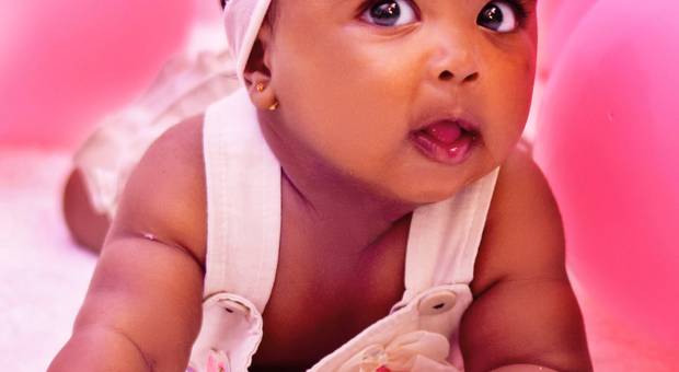 Ensaio Infantil de Acompanhamento Infantil Lavinia 4 meses