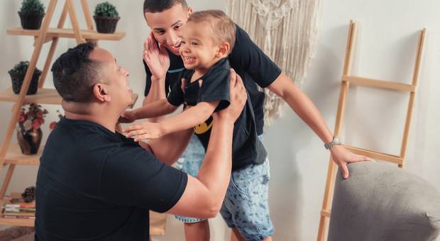 Ensaio de Família de Ensaio de Família - Especial dia dos Pais -