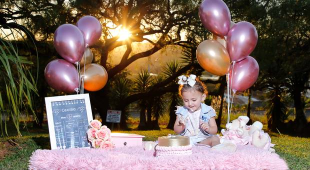 Smash The Cake de Cecília 2 Aninhos