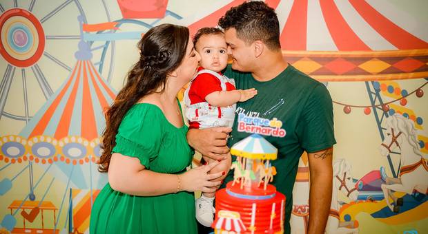 ANIVER INFANTIL de 1 aninho de Bernardo