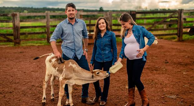 Gestantes de Vanessa e João Carlos - 