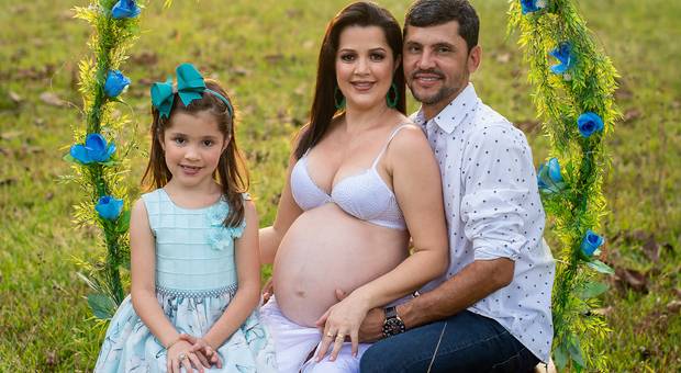 Gestantes de Paulinha e Edivaldo - A doce espera de Theo