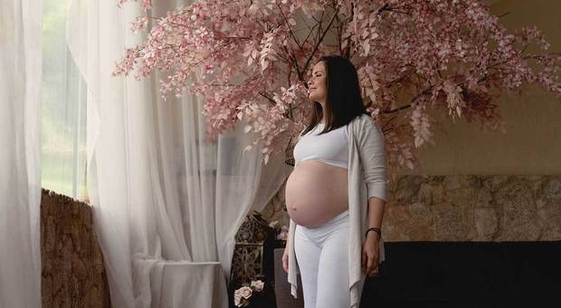 Gestante de Ensaio Gestante da Fe a espera do Bruno