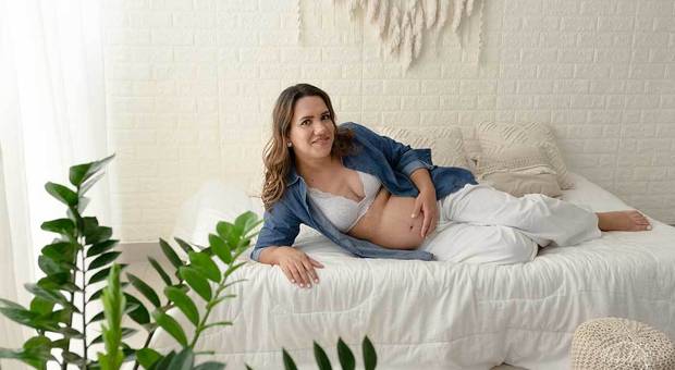 Gestante de A aventura está começando