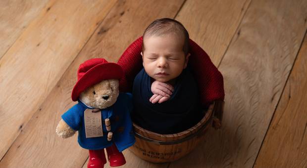 Newborn de Newborn Personalizado Harry Potter e Paddington