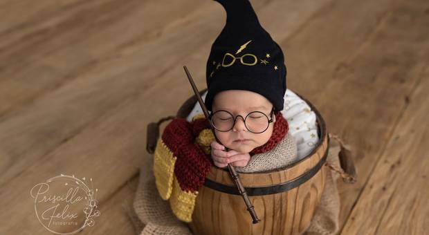 Newborn de Newborn - o Harry Potter nasceu e fez o ensaio aqui!