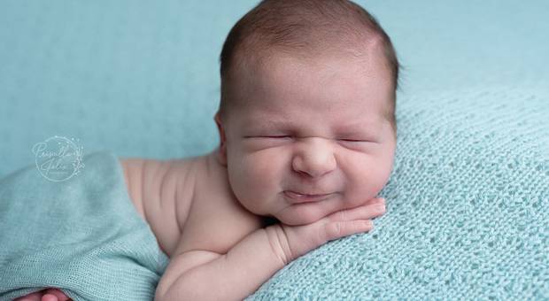 Newborn de Um recém-nascido delicioso